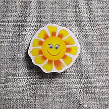 Магнит для доски Солнышко Желтый