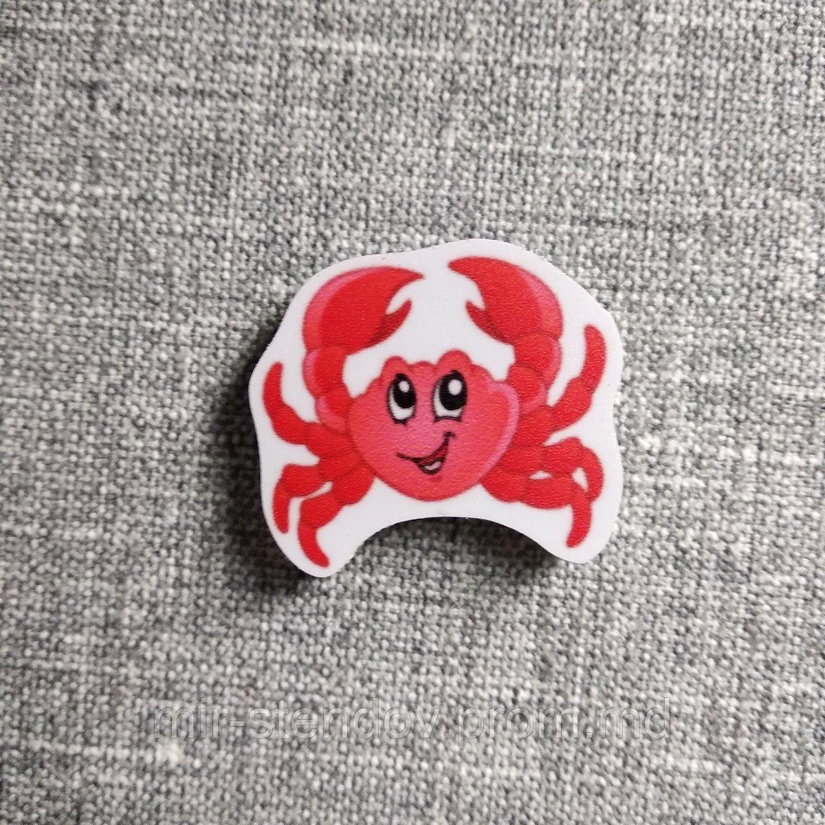 Магнитик канцелярский Краб, фото 1