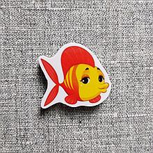 Магнитик канцелярский Рыбка оранжевая