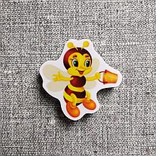 Магнитик канцелярский Пчёлка с ведром