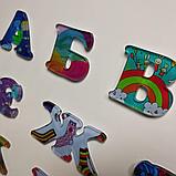 Украинский алфавит с трафаретом. Не магнитный, фото 3