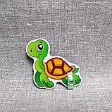 Держатель рисунка с прищепкой Черепаха, фото 2