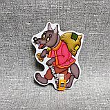 Держатель рисунка с прищепкой Волк, фото 2