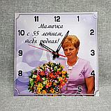 Квадратные настенные часы с вашей фотографией, фото 7