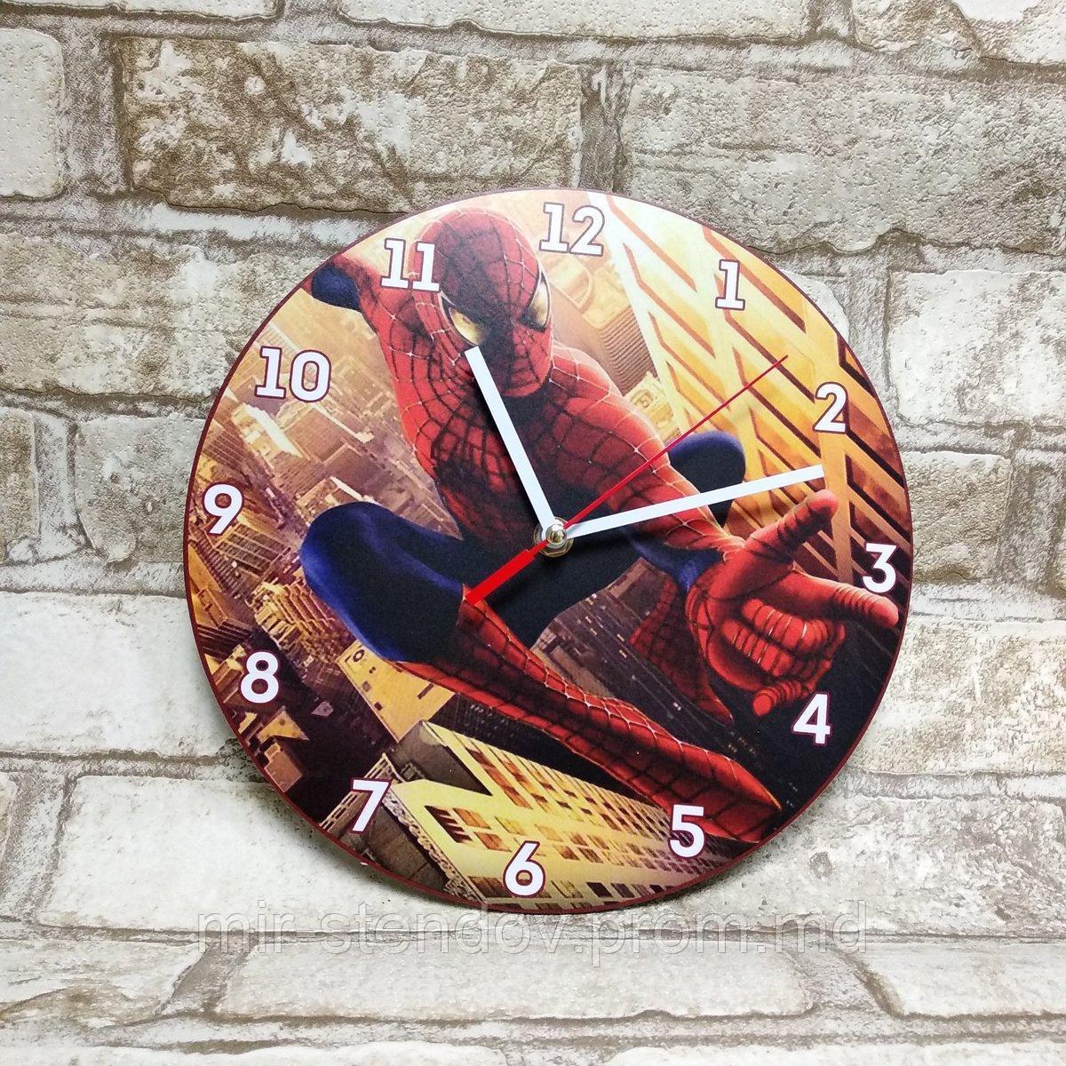 Настенные часы Человек Паук 2 40 см - фото 1 - id-p5996848