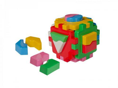 Игрушка куб "Умный малыш Логика 1 ТехноК" (сортер) - фото 1 - id-p10260864