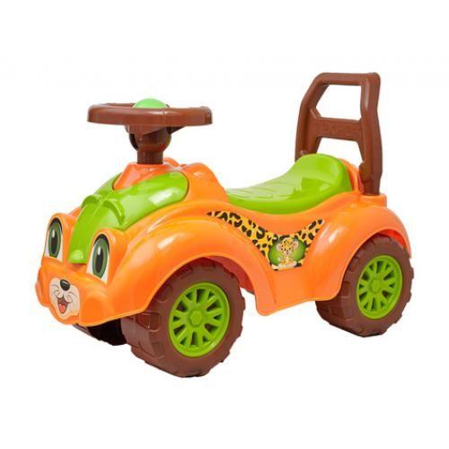 Машинка-каталка для прогулок (оранжевая) - фото 1 - id-p10261155