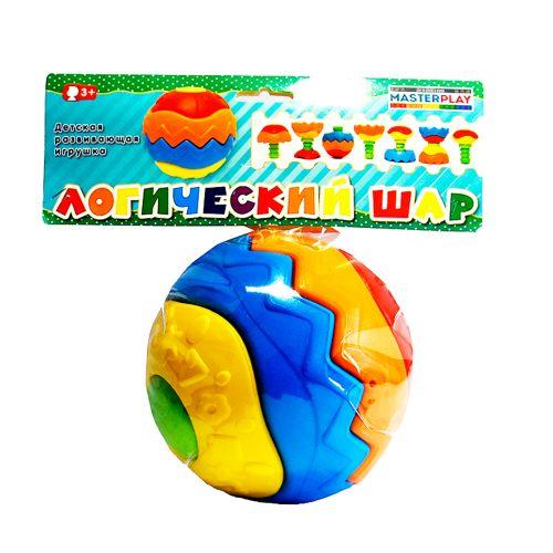 Детская развивающая игрушка "Логический шар" - фото 1 - id-p10261783
