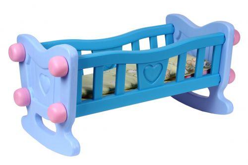 Кроватка для куклы "Технок" (голубая) - фото 1 - id-p10261880