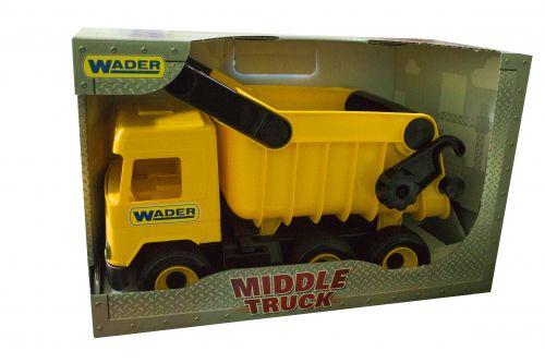 Самосвал "Middle truck" (желтый) - фото 1 - id-p10262183