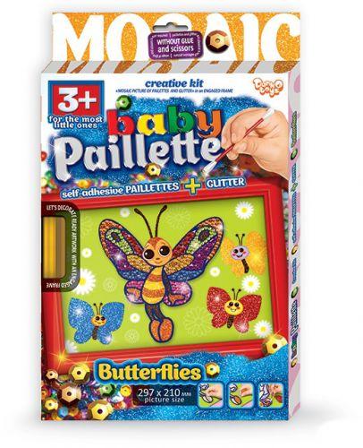 Картина-мозаика из пайеток "Baby Paillette: Бабочка" - фото 1 - id-p10262227