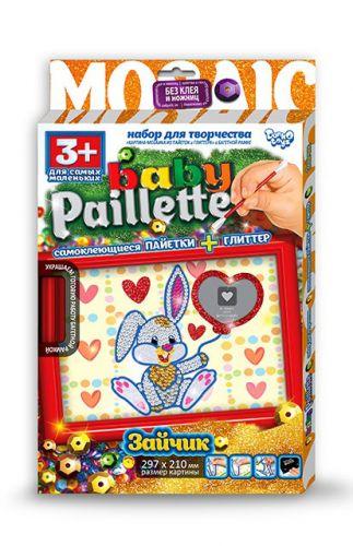 Картина-мозаика из пайеток "Baby Paillette: Зайчик" - фото 1 - id-p10262230
