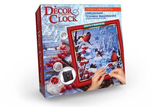 Набор для творчества "Часы Decor Clock. Зимний лес" - фото 1 - id-p10262313