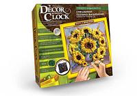 Набор для творчества "Часы Decor Clock. Подсолнухи"
