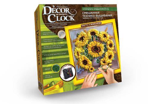 Набор для творчества "Часы Decor Clock. Подсолнухи" - фото 1 - id-p10262314