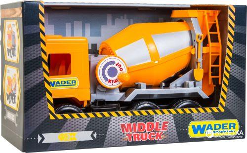 Бетономешалка "Middle truck" (оранжевая) - фото 1 - id-p10262430