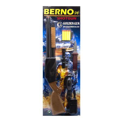 Дробовик "Berno" с мягкими патронами и аксессуарами - фото 1 - id-p10264626