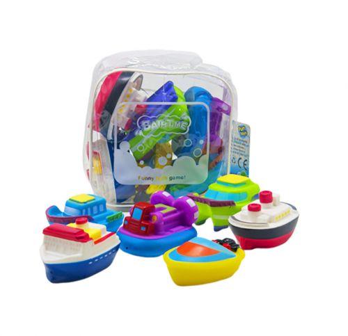 Игрушки для ванной "Кораблики", 6 штук - фото 1 - id-p10264955
