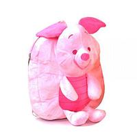 Мягкий рюкзак с игрушкой Пятачок" (розовый)