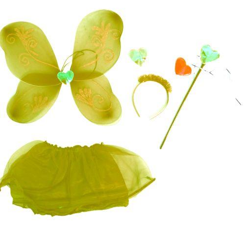 Карнавальный костюм "Набор бабочки" (желтый) - фото 1 - id-p10265647