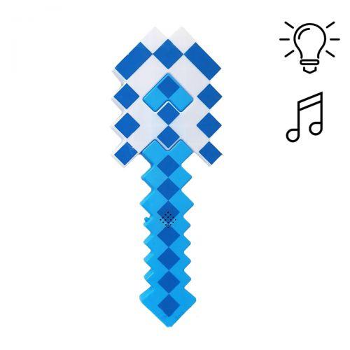 Алмазная лопата "Minecraft" (голубая) - фото 1 - id-p10266123