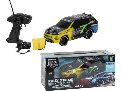 Машинка на радиоуправлении "Rally Xtreme" (черно-желтая) - фото 1 - id-p10266265