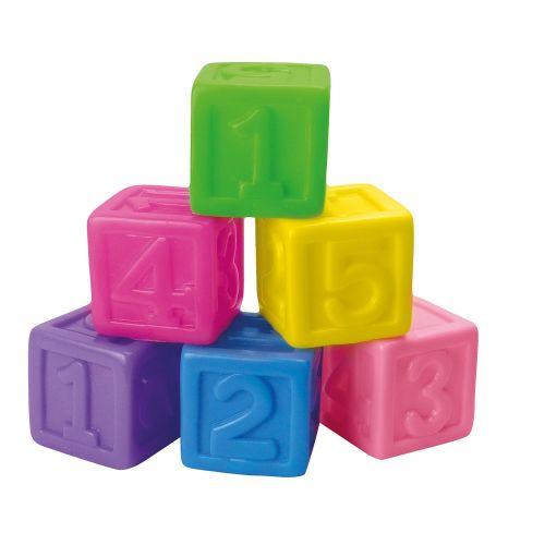 Набор резиновых кубиков "Цифры" - фото 1 - id-p10266432