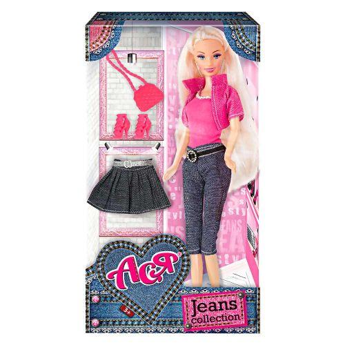Кукла Ася с аксессуарами "Jeans Collection" (блондинка) - фото 1 - id-p10268543