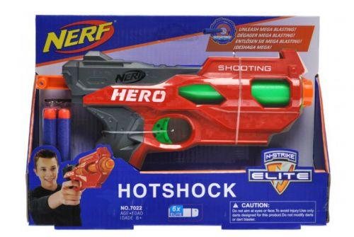 Бластер "NERF: Hotshock" (красный) - фото 1 - id-p10268614