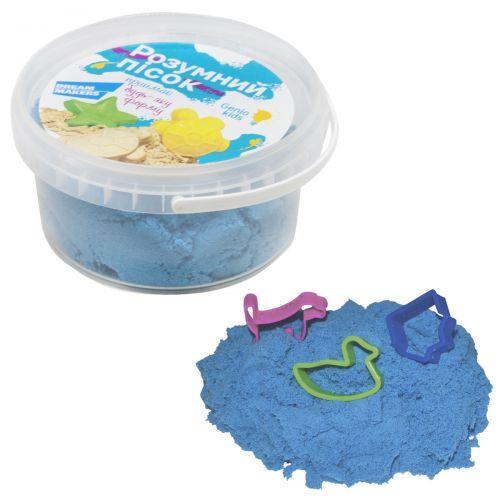 Набор для детского творчества "Умный песок", 500 г (синий) - фото 1 - id-p10268786