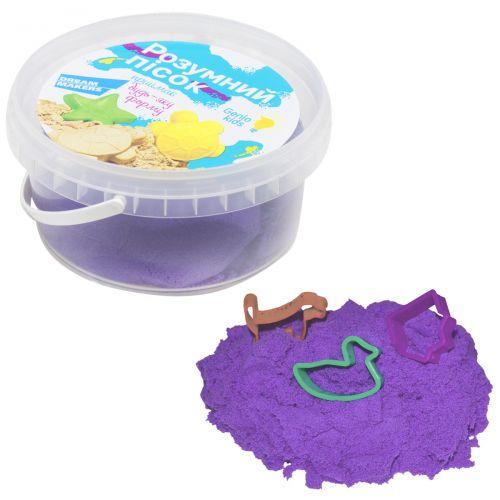 Набор для детского творчества "Умный песок", 500 г (фиолетовый) - фото 1 - id-p10268788