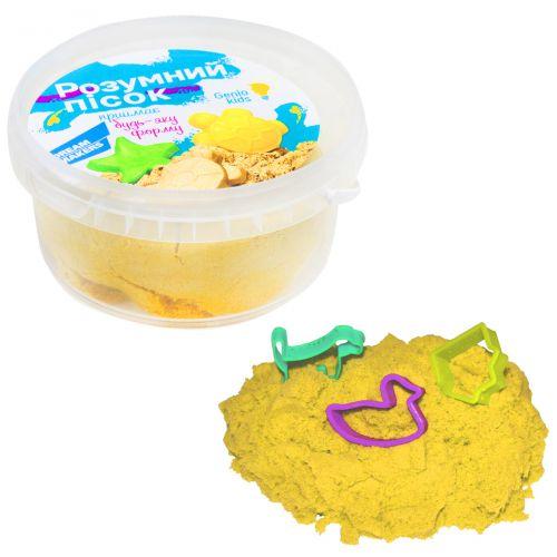 Набор для детского творчества "Умный песок", 500 г (желтый) - фото 1 - id-p10268789