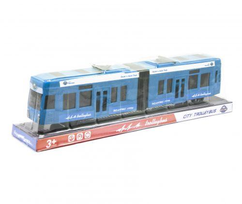 Трамвай инерционный (синий) - фото 1 - id-p10268949