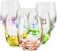Набор стаканов для виски Bohemia Club Dec 300 мл 6 пр b25180-K0150