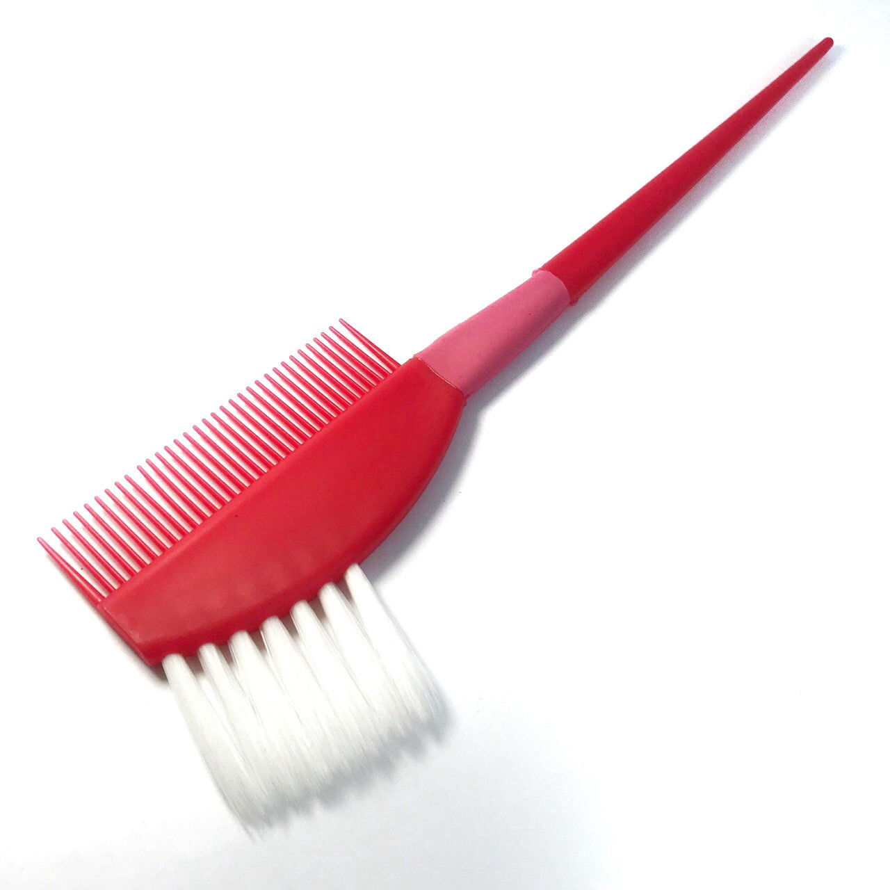 Кисть-расчёска для окрашивания волос DenIS professional красная с резинкой 1186 - фото 1 - id-p10270028