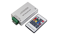 Контроллер/диммер master LED для светодиодных лент 12-24V RGB, 12А. C пультом RF, 3 канала по 4A. Европа!
