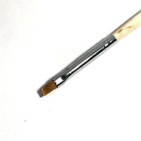 Кисть DenIS professional деревянная ручка - косая