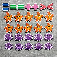 Магнитная математика Морские звезды и Осьминоги