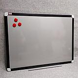 Доска сухо-стираемая магнитная в чёрной рамке ALU23 ТОВ "2х3 Україна", фото 3