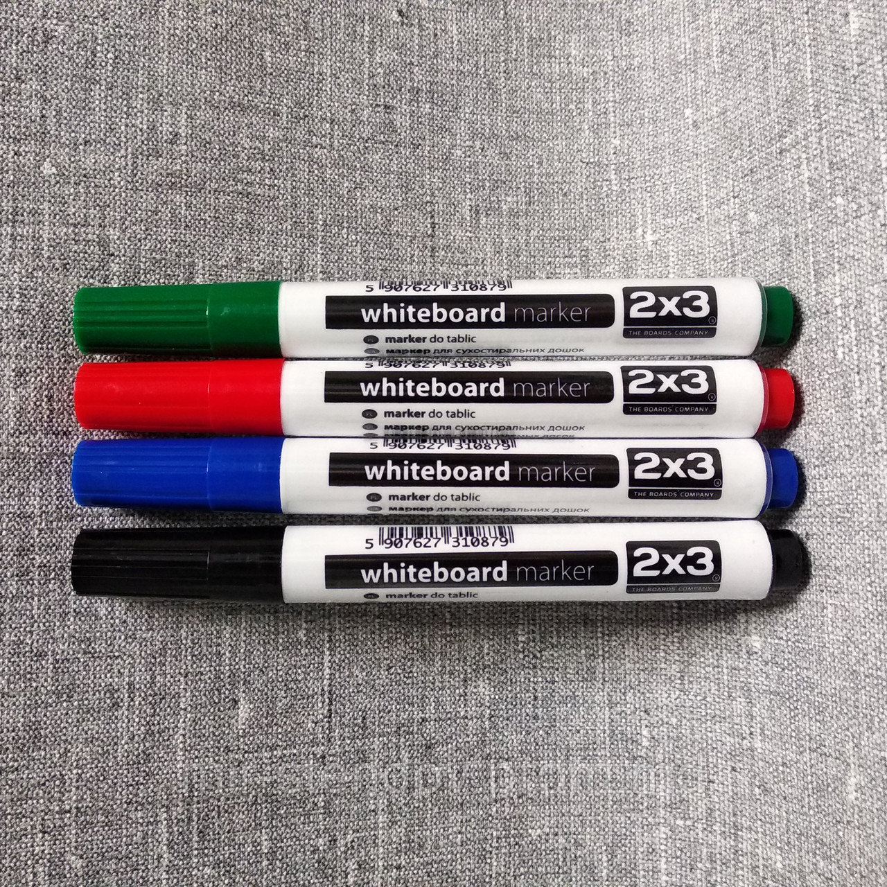 Набор маркеров для сухостираемых досок 4 цвета ТОВ "2х3 Україна" - фото 1 - id-p10272118