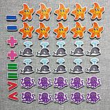 Набор обучающих магнитов Счёт морские животные, фото 2