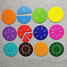 Дроби. Обучающее пособие для магнитной доски