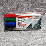 Набор маркеров для бумажных блоков 4 цвета ТОВ "2х3 Україна", фото 2