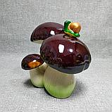 Садовая фигурка Грибы с улиткой, фото 3