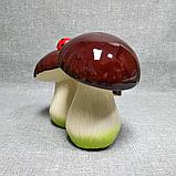 Садовая фигурка Грибы с Божьей коровкой, фото 3