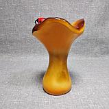 Садовая фигурка Гриб "Лисичка" с Божьей коровкой, фото 2