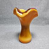 Садовая фигурка Гриб "Лисичка" с Божьей коровкой, фото 3