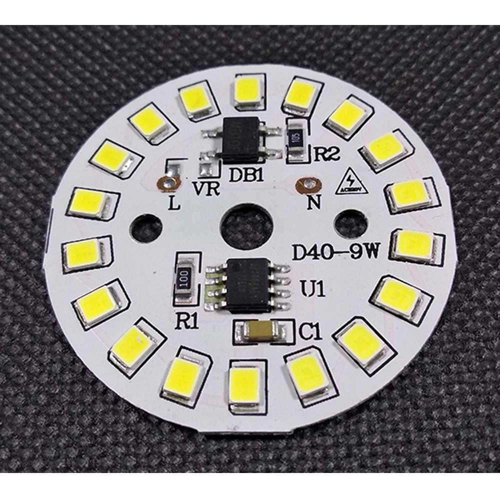 Светодиодный LED модуль 9Ватт AC220 плата для ремонта ламп - фото 1 - id-p10297145