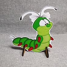 Гусеница. Напольная декорация