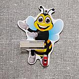 Стенды для рисунка и поделки с полочкой и прищепкой "Пчёлки", фото 4